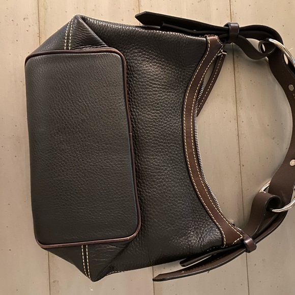 Dooney & Bourke Dark Brown Shoulder Bag - Picture 2 of 8